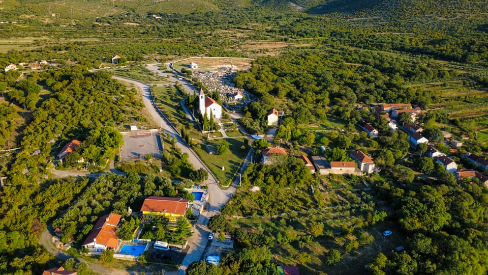 Selo Kruševo iz zraka